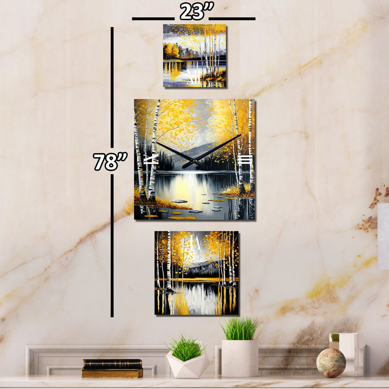 Stepehen Metal Wall Clock