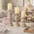10.1'' H Solid Wood Tabletop Candlestick
