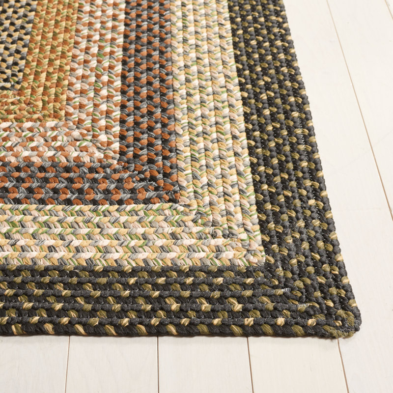 Aylward Striped Multi Indoor/Outdoor Rug, Rectangle 243.84 x 304.8 cm