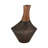 9" Lockyer Small Wood And Metal Vase-1474752282