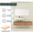 60 Inch Wall-Mounted Bathroom  Vanity With Resin Sink,Soft Close Drawer,Float Mounting Design