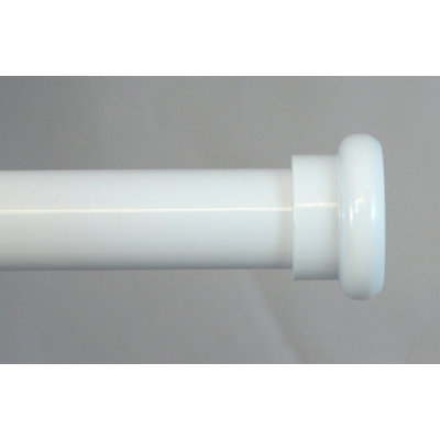 Poppe Adjustable Single Curtain Rod