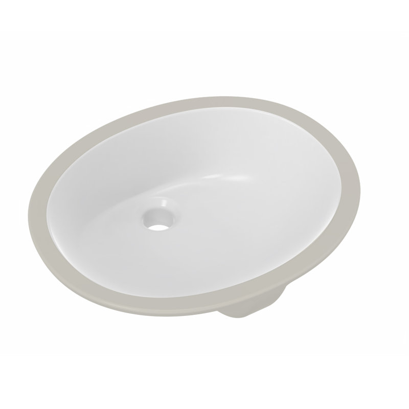 Bassin encastrable Kynlee - blanc