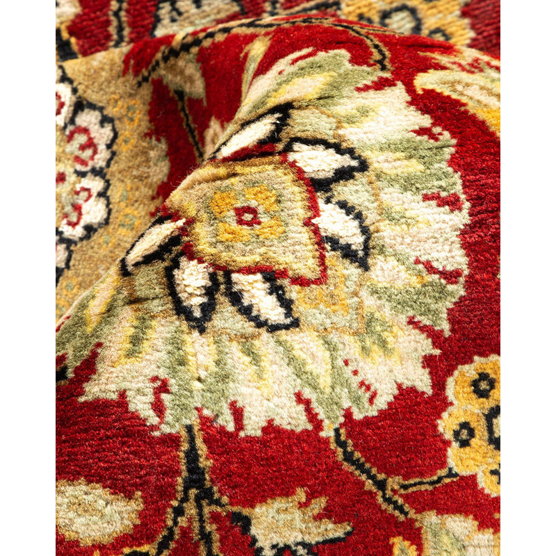 Classic One-of-a-Kind 6' 3" x 11' 6" Hand Knotted Area Rug