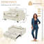 Canapé-lit modulaire en Corduroy, causeuse avec lit escamotable pour canapé de salon-1707440297