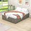 Lit plateforme en bois avec 6 tiroirs de rangement-1258302594-1258302600