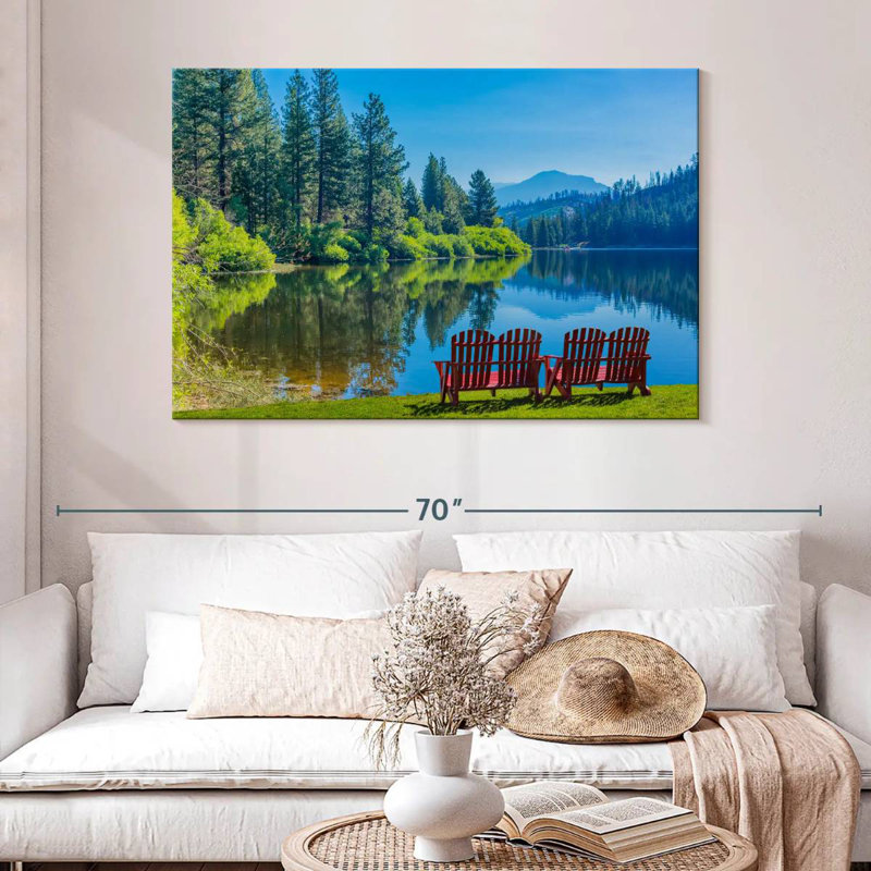 Alvord Spring At Hume Lake, 32" H x 48" W