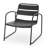 Arij Outdoor Slat Metal Accent Chairs-1900421173