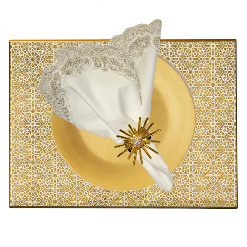 Sparkle Burst Napkin Rings