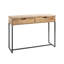 Console black-acacia 100x75x35 cm