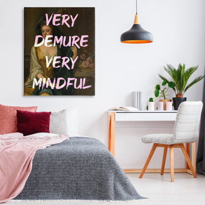 Toile classique très sobre et pleine d'esprit, design par Lil 'Rue