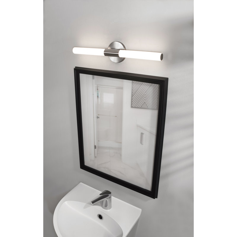 LED Vanity - 24" - Satin Nickel, 5" H x 24" W x 2.68" D, Satin Nickel