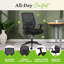 Fauteuil de bureau ergonomique HON Crio, inclinable à centre, noir