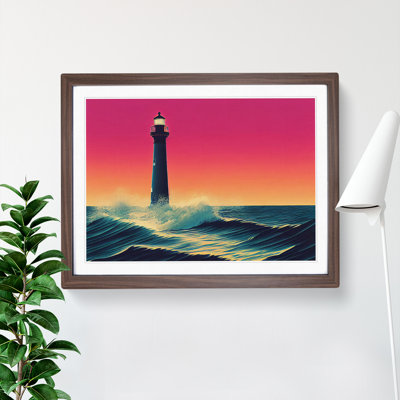 Enchanting Lighthouse - Single Picture Frame Print