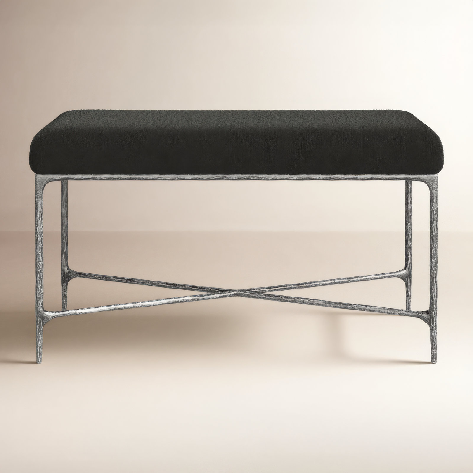 Evelynn 36" Entryway Bench, Black