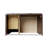 Shaker 36 in. W x 21 in. D x 34.5 in. H Bath Vanity Cabinet without Top in Dark Alder-404047752