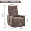 Fauteuil inclinable électrique Chenille-874245583
