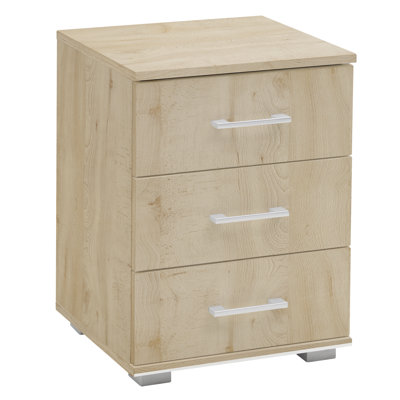 Sheard 41cm W Manufactured Wood Bedside Table