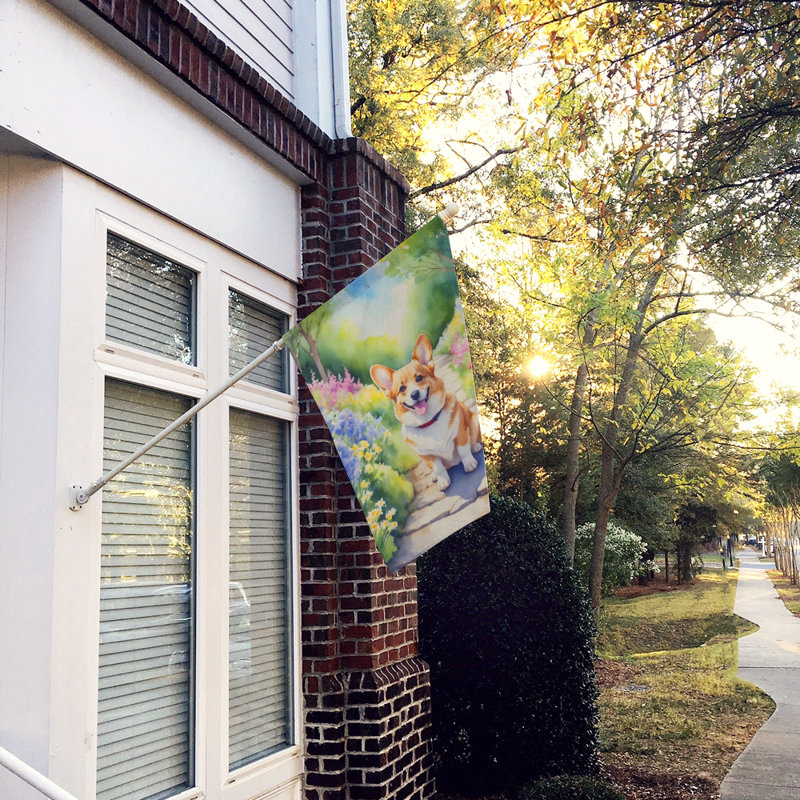Tairi Double Sided 40'' H x 28'' W Polyester House Flag
