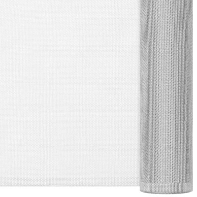 WALPLUS Aluminium Mesh Screen Roll 80 x 500 cm Silver Insect Window Screen for Doors Windows
