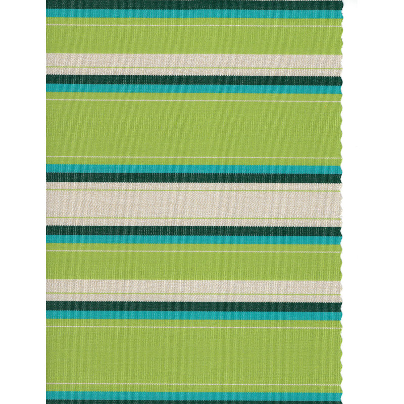 Sundown Agora Outdoor Chair Cushion, Lime Stripe