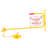 STEEL RAIL CHOCK W/ FLAG RAIL CHOCK