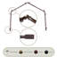 Tringle à rideaux simple réglable de 28 à 48 po Hazel-1185846867-1121783775