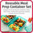 Damaiya Food Storage - Set of 10 Containers and 10 Lids