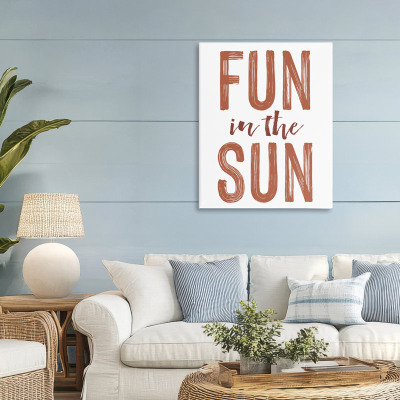 Sentiment d'été sur toile Sun, H 40 po x l 30 po