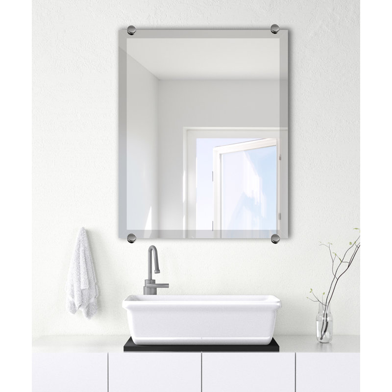 Mansell Flat Mirror, 34" H x 31" W