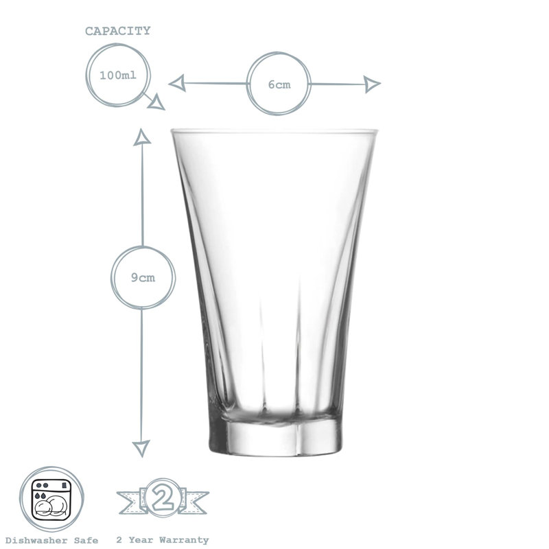 100ml Shot Glass / Shooter, 6