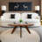 Handmade Walnut Solid Wood Coffee Table-109670491