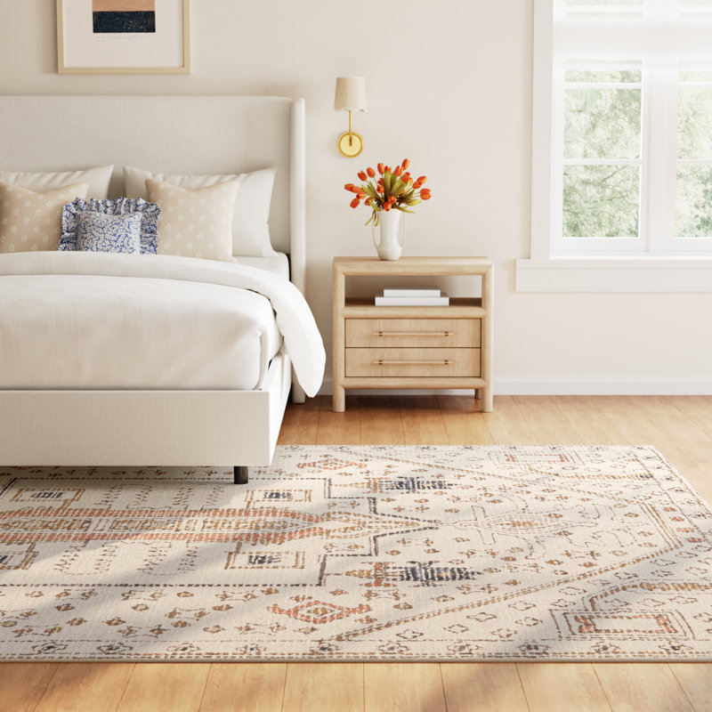 Murphie Wool Oriental Indoor Rug, Rectangle 8' x 10'