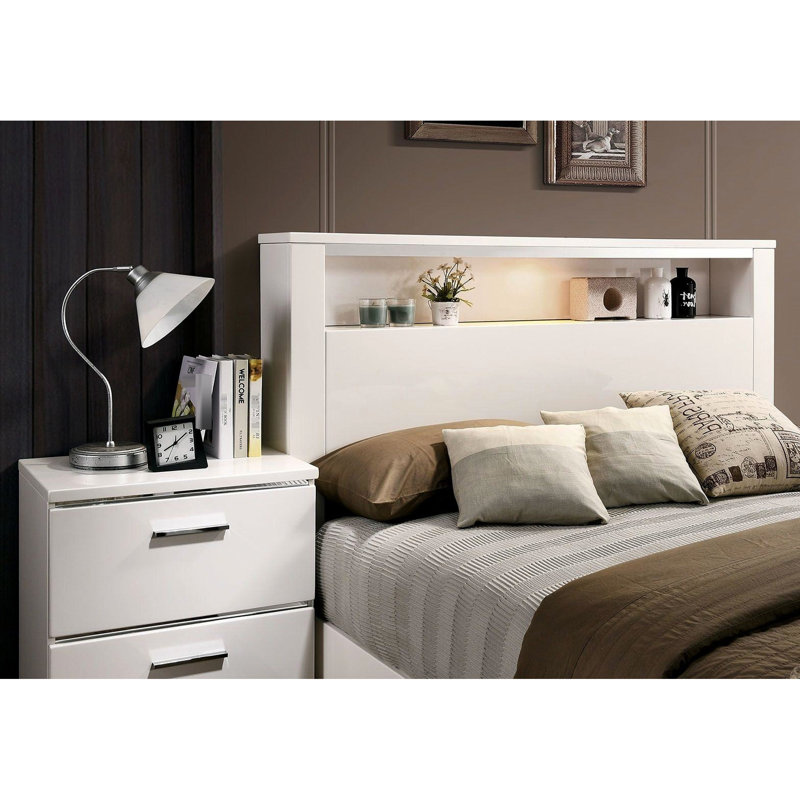 Table de chevet Contemporary, Blanc