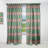 Floral Curtain Panel, Retro Flower Leaf Pattern Blackout Decor - Retro Pattern With Flowers And Leaves-1857804566