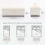 Storage Ottoman, Upholstered Corduroy End of Bed Bench, Beige-1137683112
