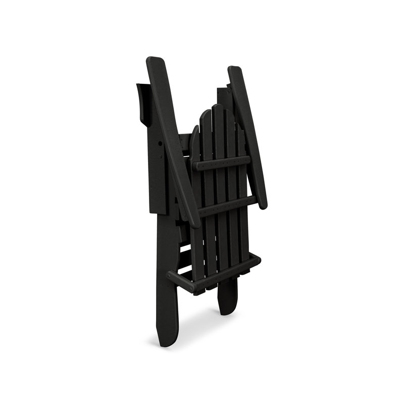 POLYWOOD Cape Cod Ultimate Adirondack, Revolution® gris anthracite cendré