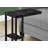 End Table, Side Table, Living Room Small Table, Metal Frame Nightstand With Shelf, Indoor End Table For Living Space-1527707966