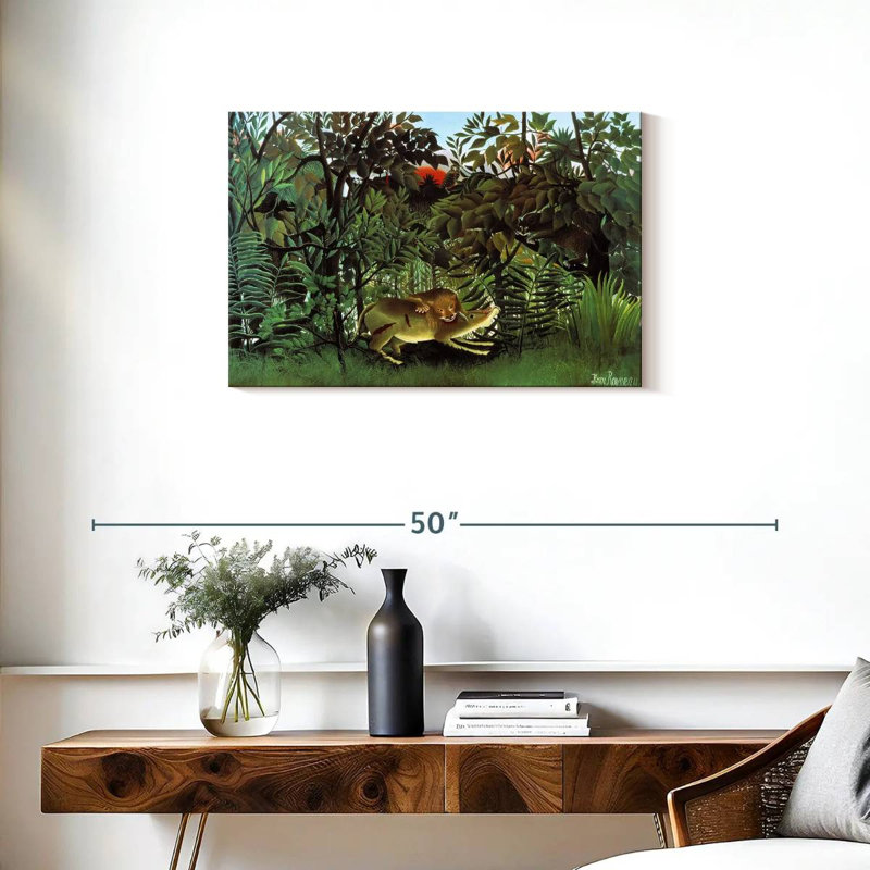 Alvord The Hungry Lion, 20" H x 30" W