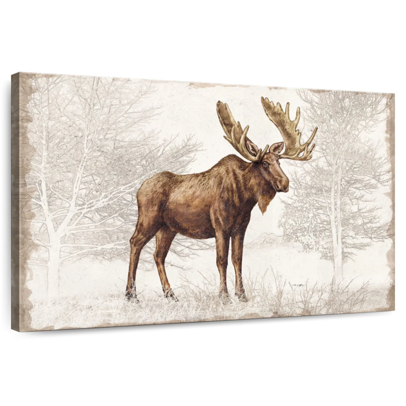 Brampt White Christmas Lodge I, 20" H x 30" W