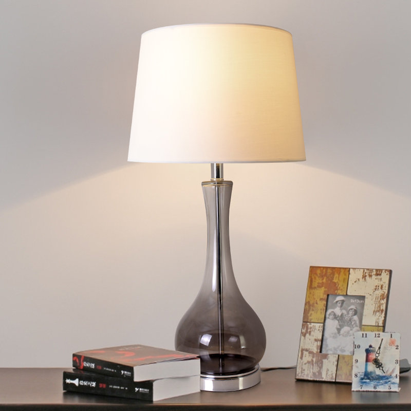 Table Lamp, Smoke Gray Ombre