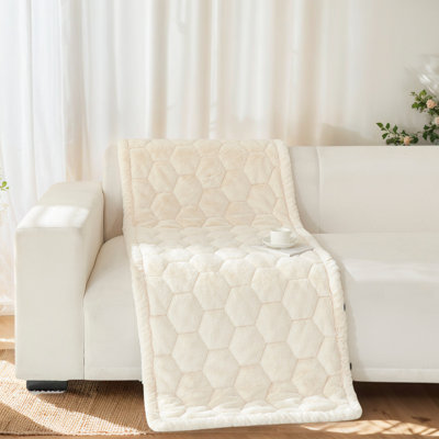 Decorative & Soft Pet Sofa Cover,Solid Colour Washable Couch Protector, Ultra-Cozy Mat For Sofa, Window Seat, Or Floor