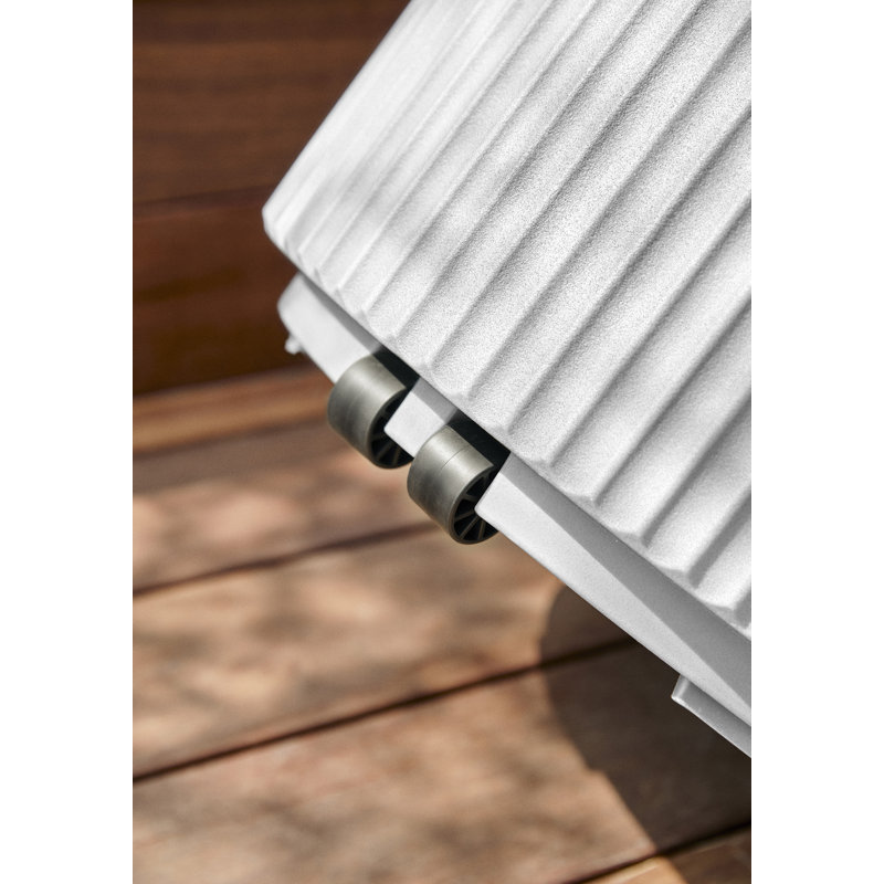 Table d'appoint Demi Umbrella, Blanc