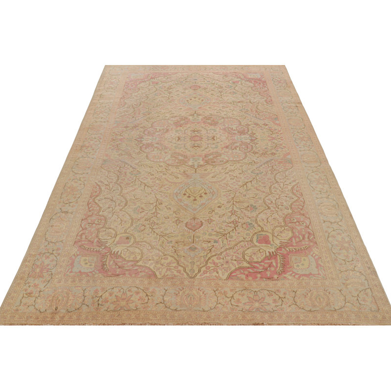 One-of-a-Kind 6’2”x9’5” Hand Knotted Area Rug