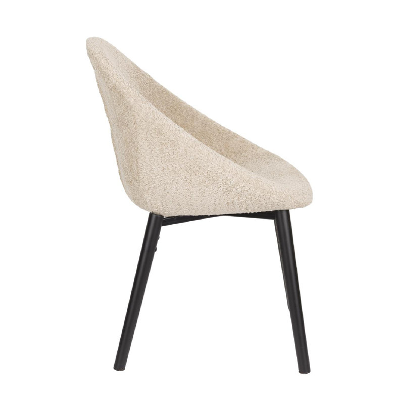 Dining Chair Upholstered Dining Chair, Beige