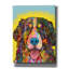 «Bernese Mountain Dog» par Dean Russo, art mural sur toile-1670241038