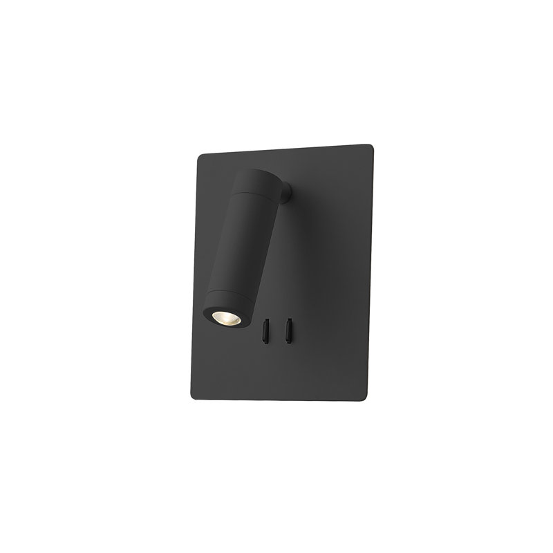 1 - Light LED Spotlight, Black