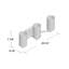 Éclairage pour salle de bain à intensité variable 3 lumières Hettinger-22370527