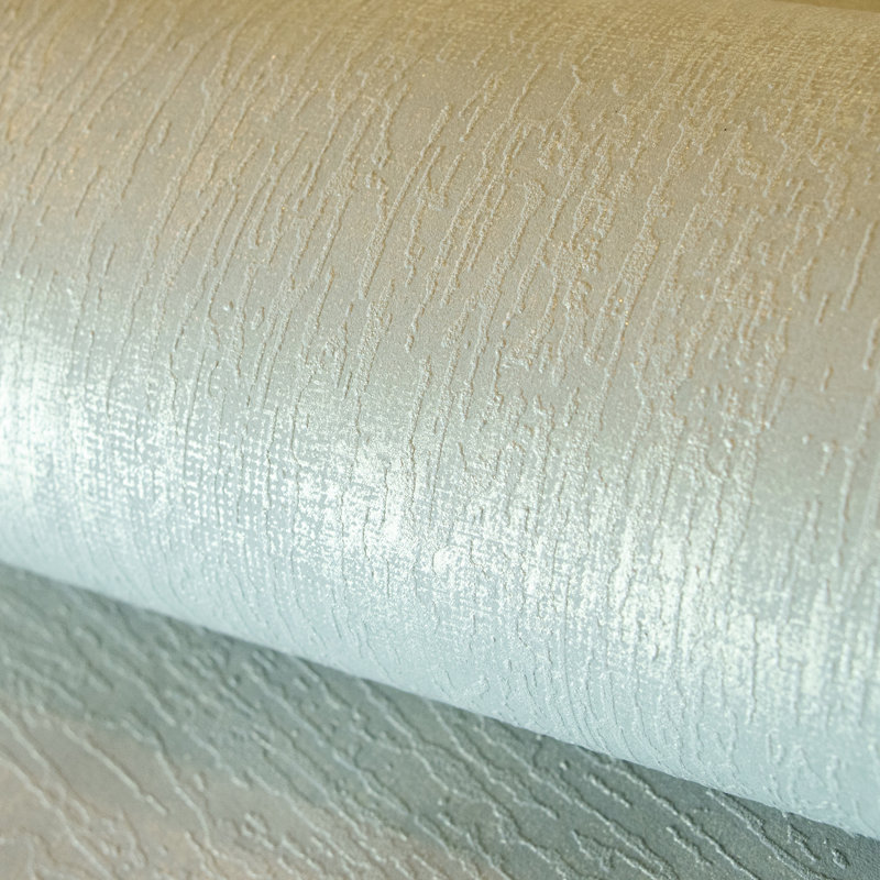 Rouleau de papier peint à motif de texture métallique univers Mercury, Vert