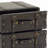 Urbana 4-Drawer Accent Chest with Buckle Straps & Gold Stud Accents